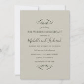 30e Parelhuwelijksjubileum Uitnodiging (Voorkant)