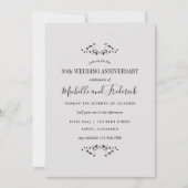 30e parelhuwelijksjubileum uitnodiging (Voorkant)