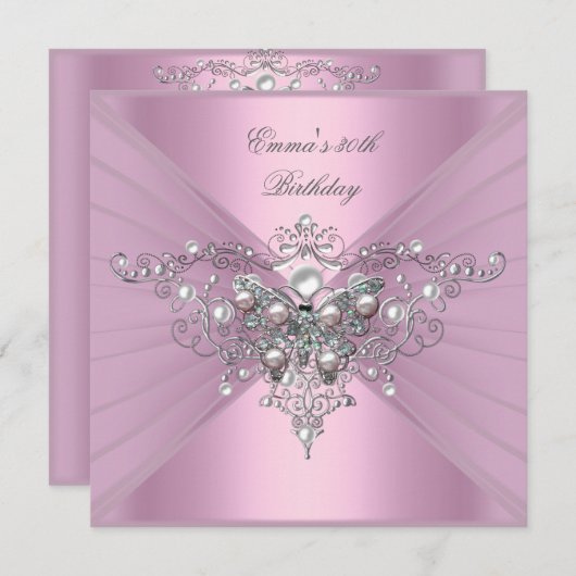 30e Parelvlinder Kaart (Voorkant / Achterkant)