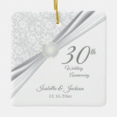 30e Pearl-Jubileum Keramisch Ornament (Voorkant)