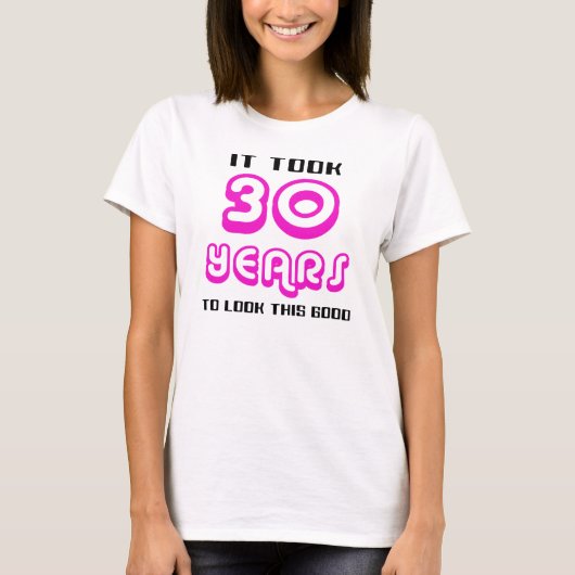30e Shirt van de geboorte (Voorkant)