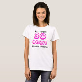 30e Shirt van de geboorte (Voorkant volledig)