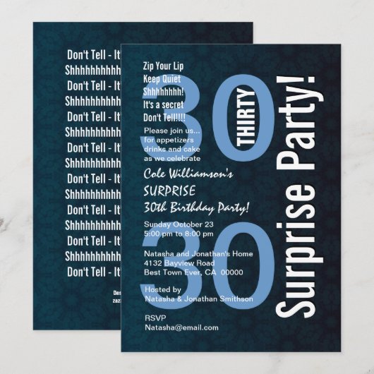 30e surrogaatbruine tandbaars Star Flowers Kaart (Voorkant / Achterkant)