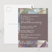 30e trouwdag moderne parel uitnodiging (Voorkant / Achterkant)