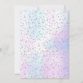 30e trouwdag Parel Hartjes Confetti Kaart (Achterkant)