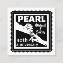 30e trouwdag zwart-wit romantisch