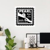 30e trouwdag zwart-wit romantisch poster (Thuiskantoor)