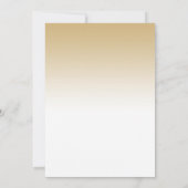 30e trouwjubileum - Goud Wit Kaart (Achterkant)