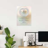 30e trouwjubileum Parel welkomstbord Poster (Thuiskantoor)