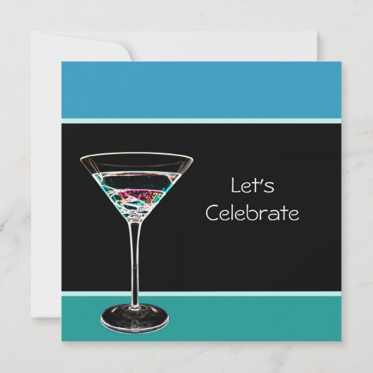 30e uitnodiging van de Birthday Party (Achterkant)