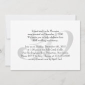 30e uitnodiging van een partij van de Jubileum (Achterkant)