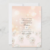 30e uitnodiging voor het Jubileum van het parelhuw (Voorkant)