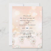 30e uitnodiging voor het Jubileum van het parelhuw (Voorkant)