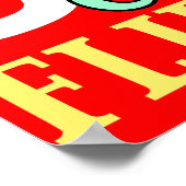 30e verjaardag 30 en armoede poster (Hoek)
