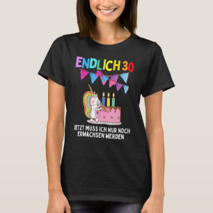 30e verjaardag 30 jaar Vrouwen Mannen Gezegde Funn T-shirt