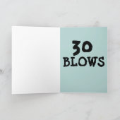 30E VERJAARDAG, 30 KLAPPEN GRAPPIGE KAARTEN (Binnen)