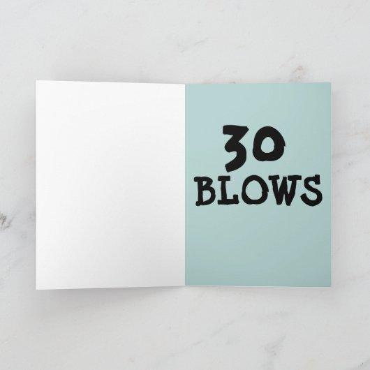 30E VERJAARDAG, 30 KLAPPEN GRAPPIGE KAARTEN (Binnen)