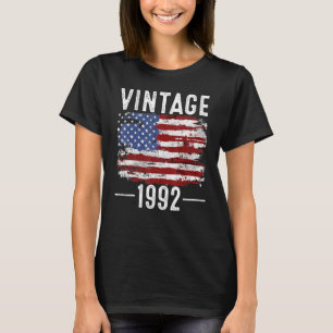 30e verjaardag Amerikaanse vlag  Amerikaanse vlag  T-shirt