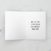 30e verjaardag: Art Deco Style # 30 en aangepaste Kaart (Binnen)