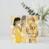 30e verjaardag Bash Party Kaart (Staand voorkant)