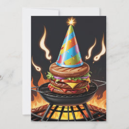 30e verjaardag BBQ uitnodigingen
