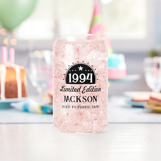 30e verjaardag beperkte perfectie 1994 blikvorm glas (Insitu (Verjaardag))