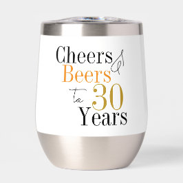 30e verjaardag bieren en proost minimaal feest