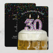 30e verjaardag Bierfeest Kaart (Voorkant / Achterkant)