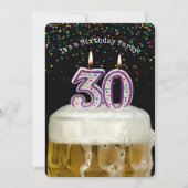 30e verjaardag Bierfeest Kaart (Voorkant)