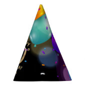 30e verjaardag Black en Gold Feesthoedjes (Rechts)