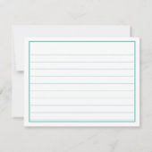 30e verjaardag: Blauwgroen/wit nummerpatroon (Achterkant)