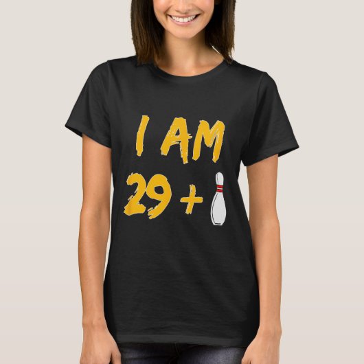 30e Verjaardag Bowling Shirt Bowler Gift Party (Voorkant)