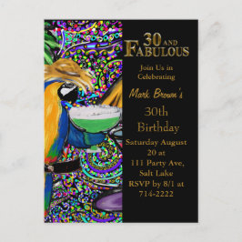 30e verjaardag briefkaart