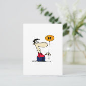 30e verjaardag briefkaart (Staand voorkant)