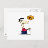 30e verjaardag briefkaart (Voorkant / Achterkant)
