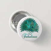 30e verjaardag Buttonnen Ronde Button 3,2 Cm (Voorkant /achterkant)