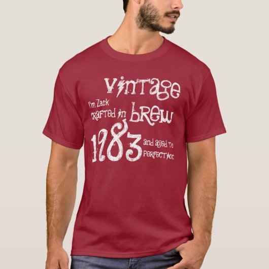 30e verjaardag Cadeau 1983 Brew T-shirt (Voorkant)