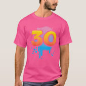 30e Verjaardag Cadeau Mannen Vrouwen Cool Spray Hi T-shirt (Voorkant)
