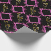 30e verjaardag cadeaupapier (Hoek)