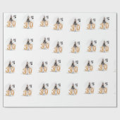30e verjaardag cadeaupapier (Vlak)