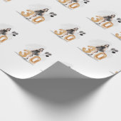 30e verjaardag cadeaupapier (Hoek)