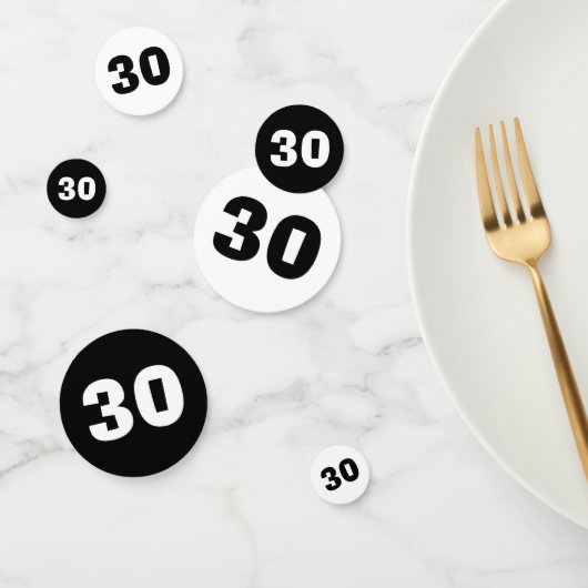 30e verjaardag Confetti (Groep)