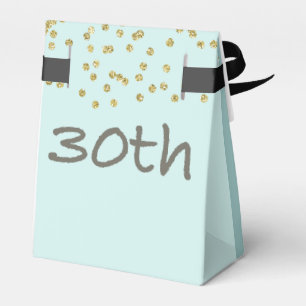 30e verjaardag Confetti Bedankdoosjes
