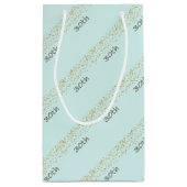 30e verjaardag confetti klein cadeauzakje (Achterkant)