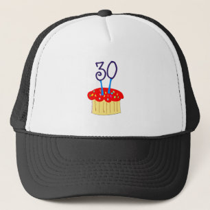 30e verjaardag Cupcake Trucker Pet