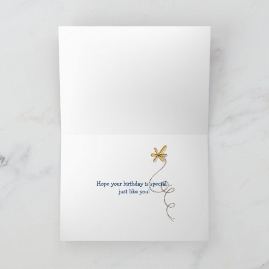 30e verjaardag Daisies Kaart (Binnen)