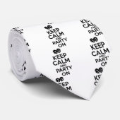 30e verjaardag design stropdas (Opgerold)