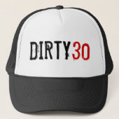 30e verjaardag - Dirty 30 - Pet (Voorkant)