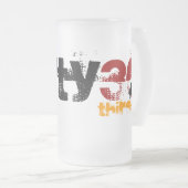 30e verjaardag - Dirty 30 & Thirsty - Mok (Voorkant rechts)