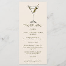 30e verjaardag Dirty Martini diner Cocktail Bar